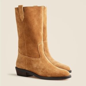 J Crew Midcalf boots in suede CM919